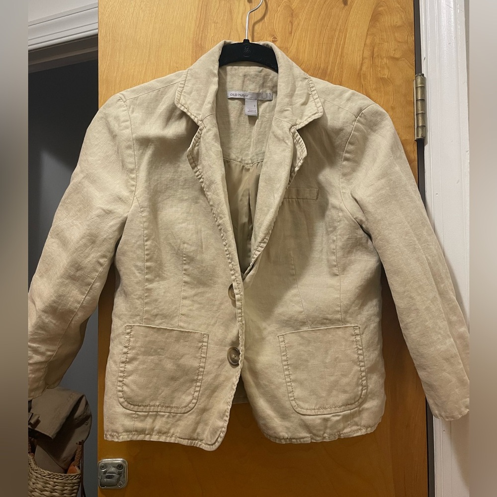 Tan blazer